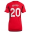 Manchester United Diogo Dalot #20 Heimtrikot Frauen 2023-24 Kurzarm