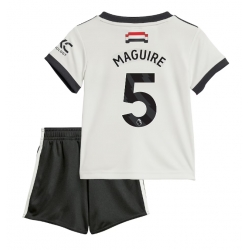 Manchester United Harry Maguire #5 3rd trikot Kinder 2024-25 Kurzarm (+ kurze hosen)