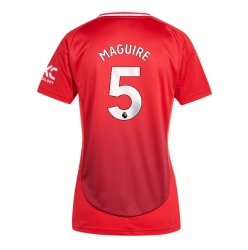 Manchester United Harry Maguire #5 Heimtrikot Frauen 2024-25 Kurzarm