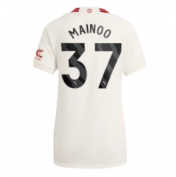 Manchester United Kobbie Mainoo #37 3rd trikot Frauen 2023-24 Kurzarm