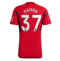 Manchester United Kobbie Mainoo #37 Heimtrikot 2023-24 Kurzarm