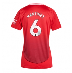 Manchester United Lisandro Martinez #6 Heimtrikot Frauen 2024-25 Kurzarm