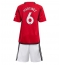 Manchester United Lisandro Martinez #6 Heimtrikot Kinder 2023-24 Kurzarm (+ kurze hosen)