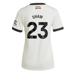 Manchester United Luke Shaw #23 3rd trikot Frauen 2024-25 Kurzarm