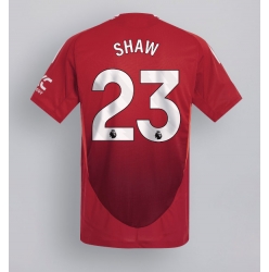 Manchester United Luke Shaw #23 Heimtrikot 2024-25 Kurzarm