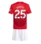 Manchester United Manuel Ugarte #25 Heimtrikot Kinder 2024-25 Kurzarm (+ kurze hosen)