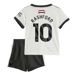 Manchester United Marcus Rashford #10 3rd trikot Kinder 2024-25 Kurzarm (+ kurze hosen)