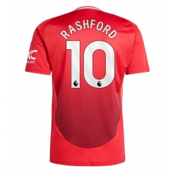 Manchester United Marcus Rashford #10 Heimtrikot 2024-25 Kurzarm