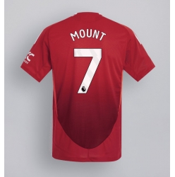 Manchester United Mason Mount #7 Heimtrikot 2024-25 Kurzarm