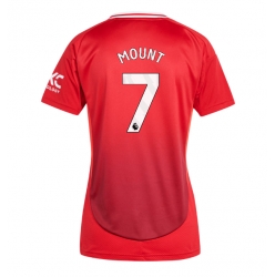 Manchester United Mason Mount #7 Heimtrikot Frauen 2024-25 Kurzarm