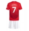 Manchester United Mason Mount #7 Heimtrikot Kinder 2024-25 Kurzarm (+ kurze hosen)