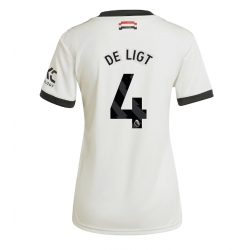 Manchester United Matthijs de Ligt #4 3rd trikot Frauen 2024-25 Kurzarm