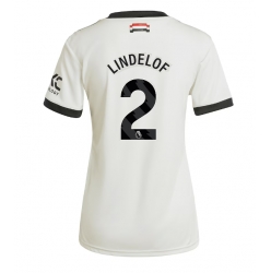 Manchester United Victor Lindelof #2 3rd trikot Frauen 2024-25 Kurzarm