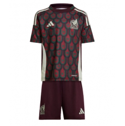 Mexiko Heimtrikot Kinder Copa America 2024 Kurzarm (+ kurze hosen)