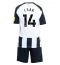 Newcastle United Alexander Isak #14 Heimtrikot Kinder 2024-25 Kurzarm (+ kurze hosen)