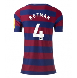 Newcastle United Sven Botman #4 3rd trikot Frauen 2024-25 Kurzarm