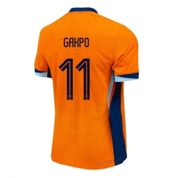 Niederlande Cody Gakpo #11 Heimtrikot EM 2024 Kurzarm