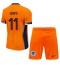 Niederlande Cody Gakpo #11 Heimtrikot Kinder EM 2024 Kurzarm (+ kurze hosen)