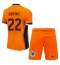 Niederlande Denzel Dumfries #22 Heimtrikot Kinder EM 2024 Kurzarm (+ kurze hosen)