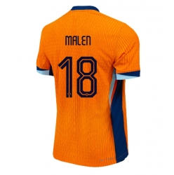 Niederlande Donyell Malen #18 Heimtrikot EM 2024 Kurzarm