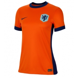 Niederlande Heimtrikot Frauen EM 2024 Kurzarm