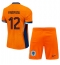 Niederlande Jeremie Frimpong #12 Heimtrikot Kinder EM 2024 Kurzarm (+ kurze hosen)