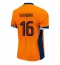 Niederlande Joey Veerman #16 Heimtrikot EM 2024 Kurzarm