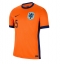 Niederlande Nathan Ake #5 Heimtrikot EM 2024 Kurzarm