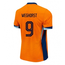 Niederlande Wout Weghorst #9 Heimtrikot EM 2024 Kurzarm