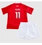 Nottingham Forest Chris Wood #11 Heimtrikot Kinder 2024-25 Kurzarm (+ kurze hosen)