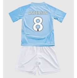 Nottingham Forest Elliot Anderson #8 3rd trikot Kinder 2024-25 Kurzarm (+ kurze hosen)