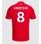 Nottingham Forest Elliot Anderson #8 Heimtrikot 2024-25 Kurzarm