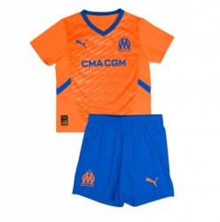 Olympique de Marseille 3rd trikot Kinder 2024-25 Kurzarm (+ kurze hosen)