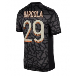 Paris Saint-Germain Bradley Barcola #29 3rd trikot 2023-24 Kurzarm