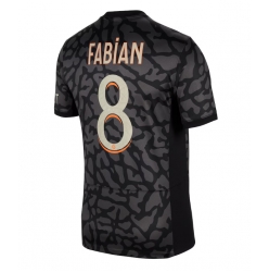 Paris Saint-Germain Fabian Ruiz #8 3rd trikot 2023-24 Kurzarm