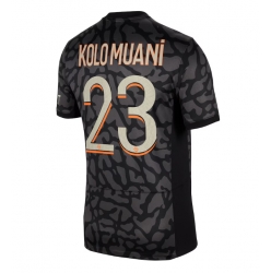 Paris Saint-Germain Randal Kolo Muani #23 3rd trikot 2023-24 Kurzarm