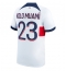 Paris Saint-Germain Randal Kolo Muani #23 Auswärtstrikot 2023-24 Kurzarm