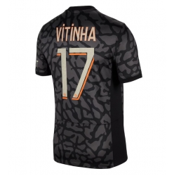 Paris Saint-Germain Vitinha #17 3rd trikot 2023-24 Kurzarm