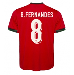 Portugal Bruno Fernandes #8 Heimtrikot EM 2024 Kurzarm