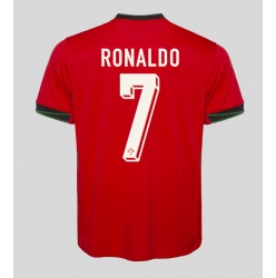 Portugal Cristiano Ronaldo #7 Heimtrikot EM 2024 Kurzarm