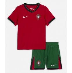 Portugal Heimtrikot Kinder EM 2024 Kurzarm (+ kurze hosen)