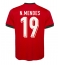 Portugal Nuno Mendes #19 Heimtrikot EM 2024 Kurzarm