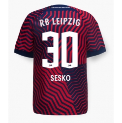 RB Leipzig Benjamin Sesko #30 Auswärtstrikot 2023-24 Kurzarm