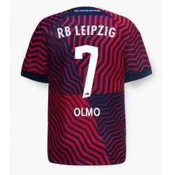 RB Leipzig Dani Olmo #7 Auswärtstrikot 2023-24 Kurzarm