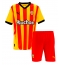 RC Lens Heimtrikot Kinder 2024-25 Kurzarm (+ kurze hosen)