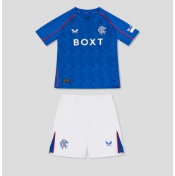 Rangers Heimtrikot Kinder 2024-25 Kurzarm (+ kurze hosen)