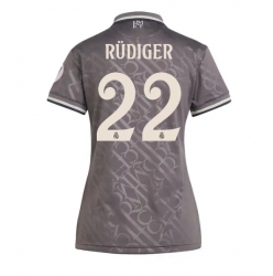 Real Madrid Antonio Rudiger #22 3rd trikot Frauen 2024-25 Kurzarm