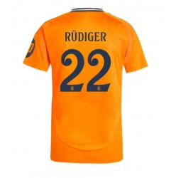 Real Madrid Antonio Rudiger #22 Auswärtstrikot 2024-25 Kurzarm