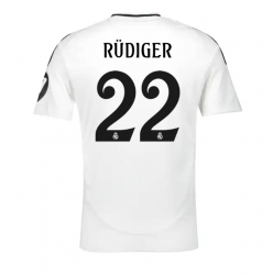 Real Madrid Antonio Rudiger #22 Heimtrikot 2024-25 Kurzarm