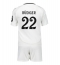 Real Madrid Antonio Rudiger #22 Heimtrikot Kinder 2024-25 Kurzarm (+ kurze hosen)